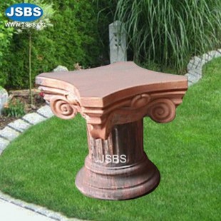 Marble Red Pedestal, JS-CM050